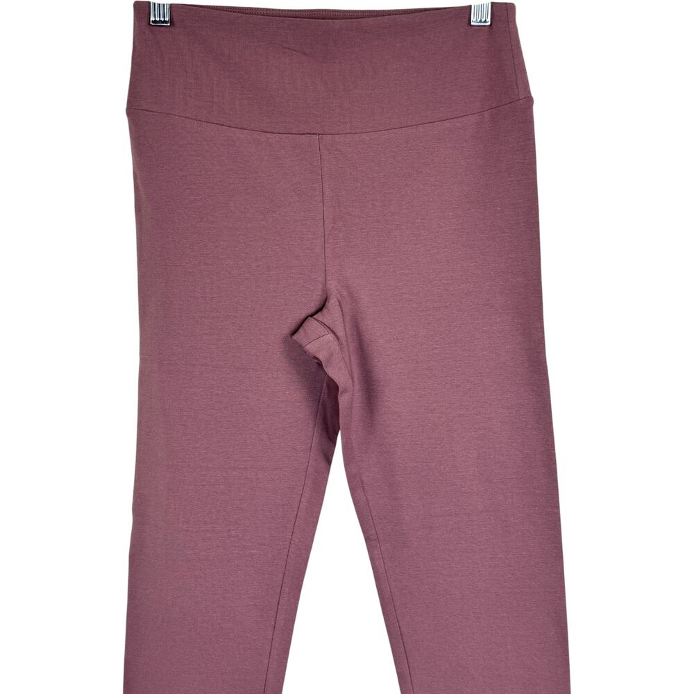 Zuda Regular Basic Redefined Crop Legging Burgund… - image 4